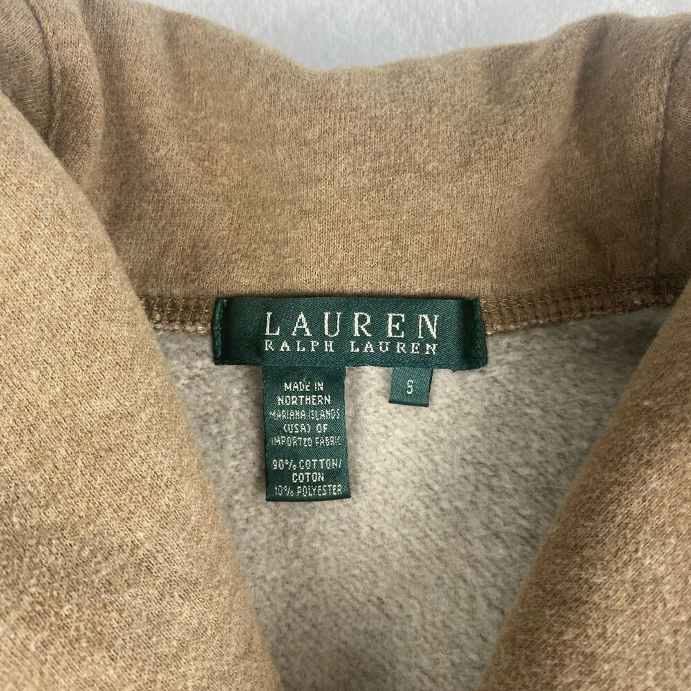 Lauren Ralph Lauren Cardigan Sweater Womens Small Brown Pockets Casual - Picture 8 of 10